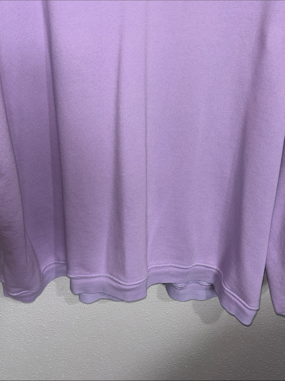 aerie Lavender "Keep It Real" Pullover Sweatshirt (size x-Large) - Picture 6 of 9